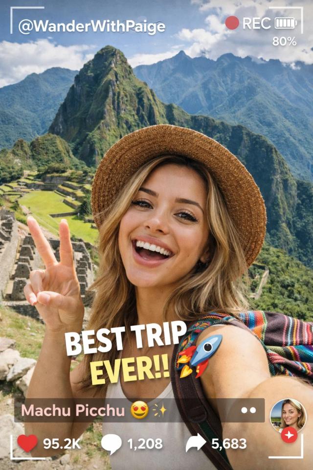 Content creator using Musiqueen